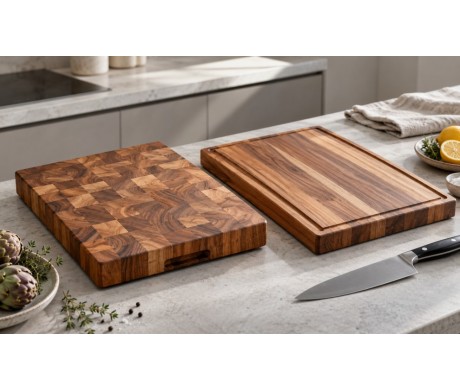 End grain ή edge grain; Ποια ξύλινη επιφάνεια κοπής να επιλέξεις