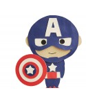Χειροποίητη Λαμπάδα Captain America