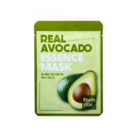 Farmstay Real Avocado Essence Mask - Μάσκα Προσώπου με Αβοκάντο 23ml