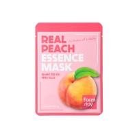 Farmstay Real Peach Essence Mask - Μάσκα Προσώπου με Ροδάκινο 23ml