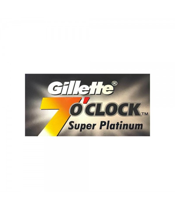 Gillette 7 O Clock Super Platinum Λεπίδες Ξυρίσματος (10τμχ)