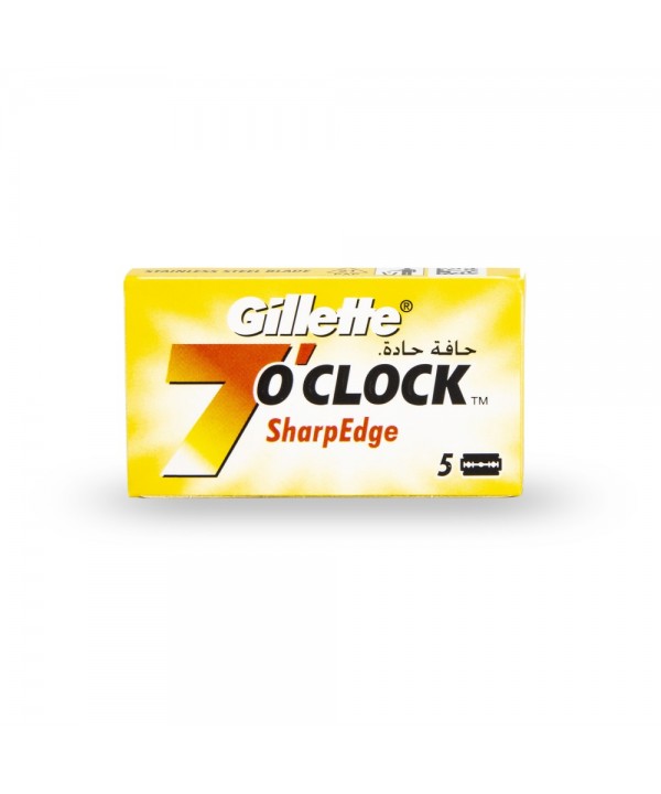 Gillette 7 O Clock Sharp Edge Λεπίδες Ξυρίσματος (5τμχ)