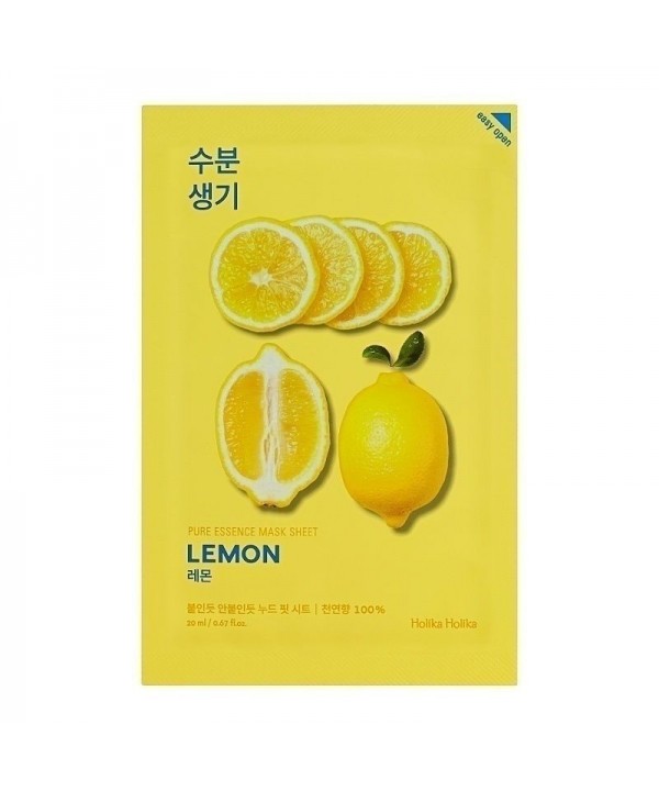 Holika Holika Pure Essence Mask Sheet - Lemon 20ml