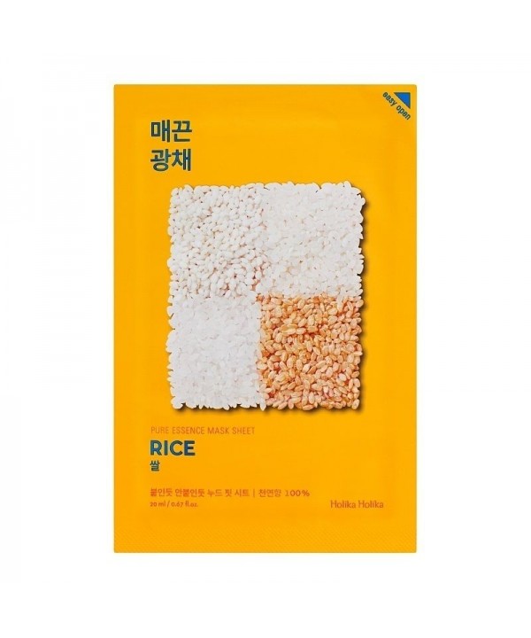 Holika Holika Pure Essence Mask Sheet - Rice 20ml