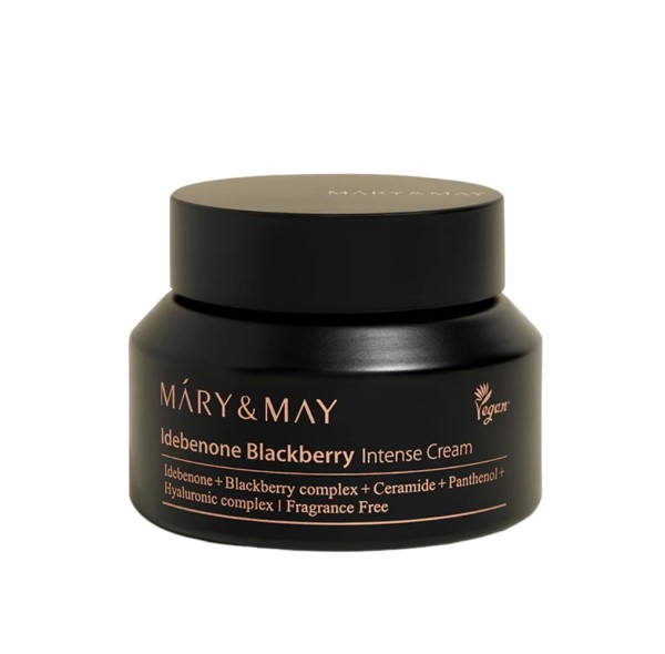 Mary & May Κρέμα Προσώπου Idebenone & Blackberry Intensive Cream 70gr