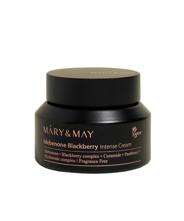 Mary & May Κρέμα Προσώπου Idebenone & Blackberry Intensive Cream 70gr