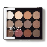 Nip+Fab Eyeshadow Palette Sculpted 12g