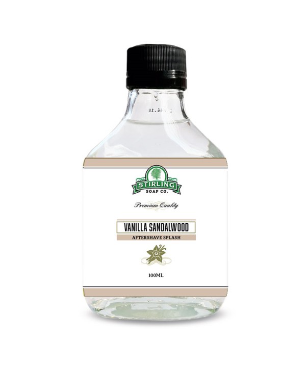 Stirling Company Aftershave Lotion Vanilla Sandalwood 100ml