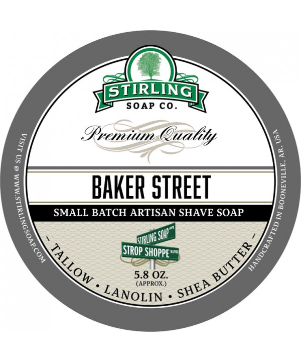 Stirling Company Σαπούνι Ξυρίσματος Baker Street 170ml