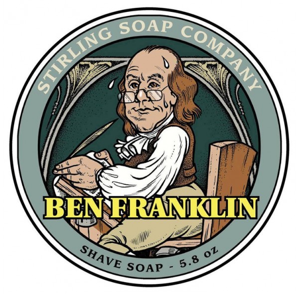 Stirling Company Σαπούνι Ξυρίσματος Ben Franklin 170ml