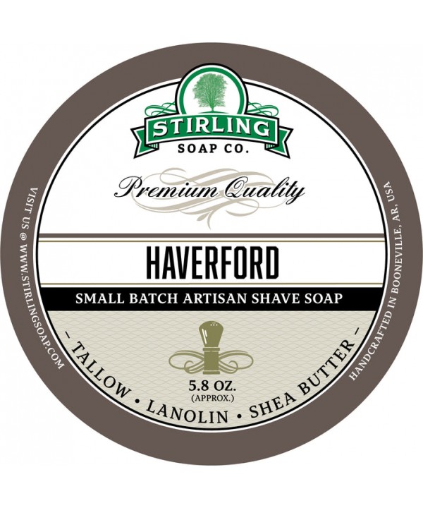 Stirling Company Σαπούνι Ξυρίσματος Haverford 170ml