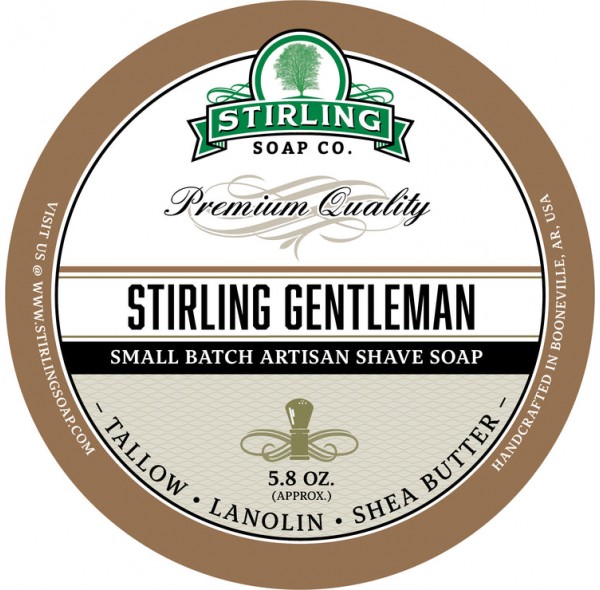 Stirling Company Σαπούνι Ξυρίσματος Stirling Gentleman 170ml
