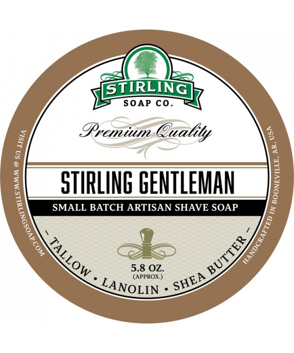 Stirling Company Σαπούνι Ξυρίσματος Stirling Gentleman 170ml
